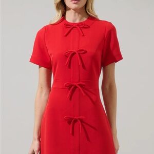 NEVER WORN Sugarlips Red Sheath Dress